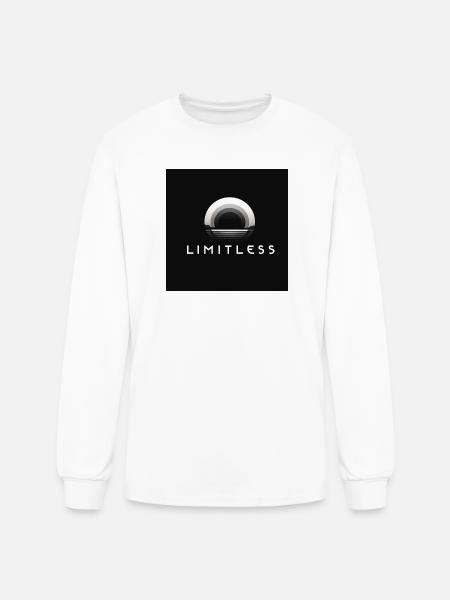 Limitless - Men's Long Sleeve T-Shirt - white