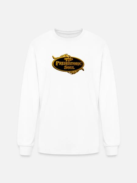Prehistoric Soul - Men's Long Sleeve T-Shirt - white