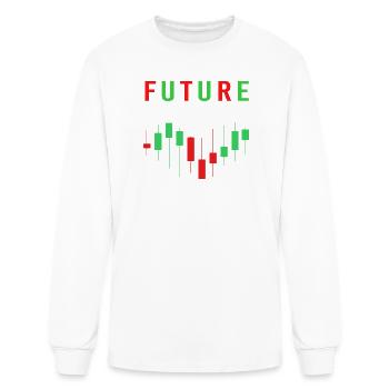 Stock Trading Investment Stocks - Men's Long Sleeve T-Shirt - white - Front