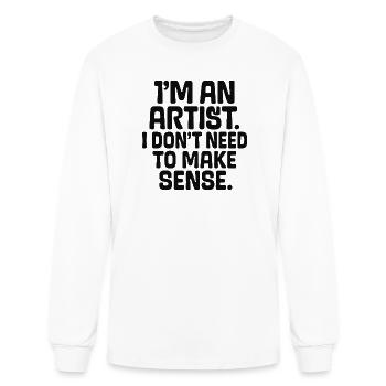  I'm an Artist - Men's Long Sleeve T-Shirt - white - Front