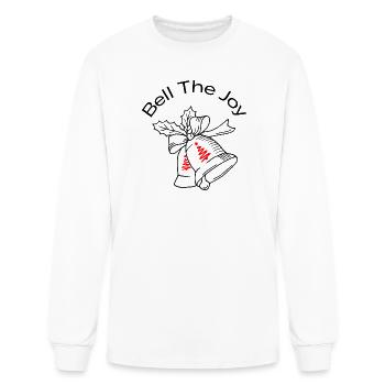 Bell the Joy - Men's Long Sleeve T-Shirt - white - Front