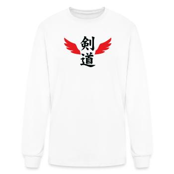 Aikido - Martial Art - Aikido - Men's Long Sleeve T-Shirt - white - Front