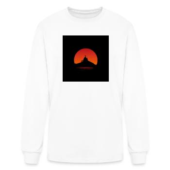 Rio Skyline Bold Vector - Men's Long Sleeve T-Shirt - white - Front
