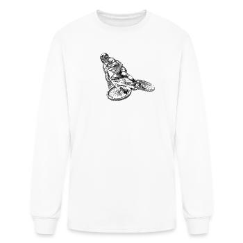 BMX Stunt Rider - Men's Long Sleeve T-Shirt - white - Front