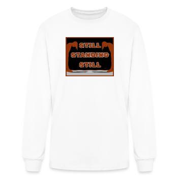 STILL STANDING STILL - Men's Long Sleeve T-Shirt - white - Front