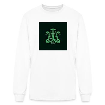 Emblème du Triple Cobra - T-shirt à manches longues Homme - blanc - Devant