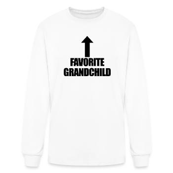 Favorite Grandchild - Men's Long Sleeve T-Shirt - white - Front