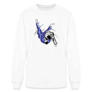 Judo - Men's Long Sleeve T-Shirt - white - Front