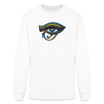 The Pharaoh's Gaze - Men's Long Sleeve T-Shirt - white - Front