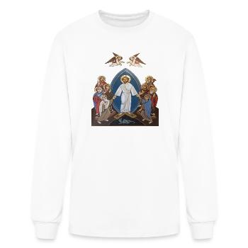 Resurrection Egyptian Coptic Christian Art - Men's Long Sleeve T-Shirt - white - Front