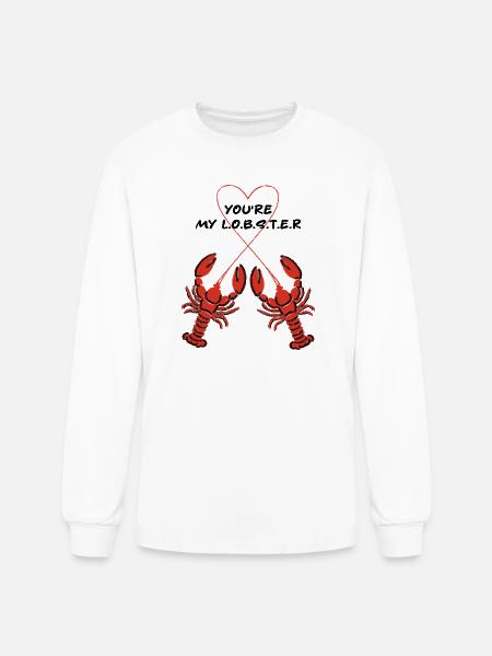 You're My Lobster - Men's Long Sleeve T-Shirt - white