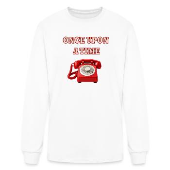 Phone from the Past - Men's Long Sleeve T-Shirt - white - Front