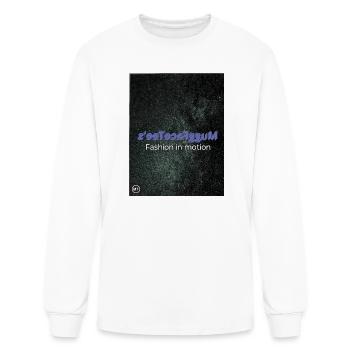 Cosmic Fashion in Motion - Men's Long Sleeve T-Shirt - white - Front