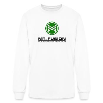 Monsieur Fusion - T-shirt à manches longues Homme - blanc - Devant