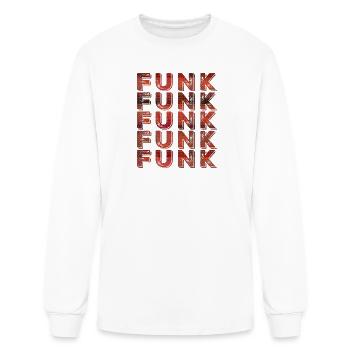 Funk Music - Men's Long Sleeve T-Shirt - white - Front