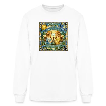 GEMINI - Men's Long Sleeve T-Shirt - white - Front