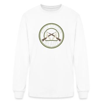 Chasseur de Virginie Chasseur de Virginie Chasse au cerf - T-shirt à manches longues Homme - blanc - Devant