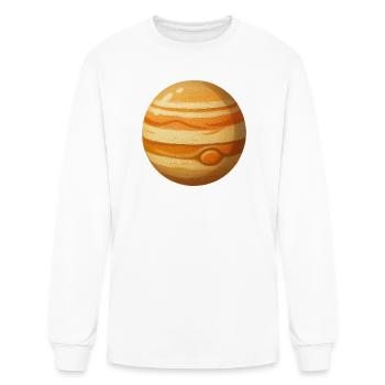 jupiter - Men's Long Sleeve T-Shirt - white - Front