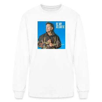 Sois mon portrait atlantique - T-shirt à manches longues Homme - blanc - Devant