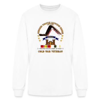 Cold War Veteran AVLB Tribute - Men's Long Sleeve T-Shirt - white - Front