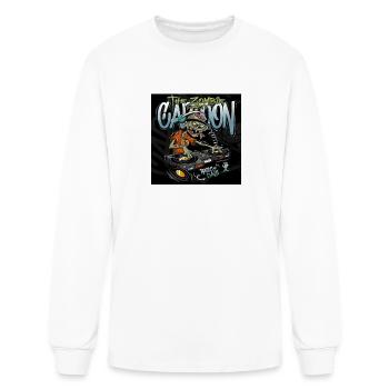Zombie Party Cannon - Men's Long Sleeve T-Shirt - white - Front