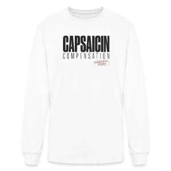 Capsaicin Compensation Club - Men's Long Sleeve T-Shirt - white - Front