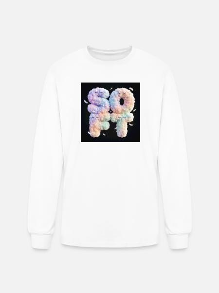 Pastel Cloud 42 Duo - Men's Long Sleeve T-Shirt - white