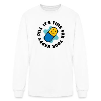 Winking Capsule Cheer - Men's Long Sleeve T-Shirt - white - Front