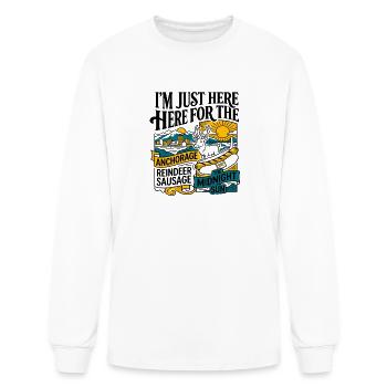 Mousson de minuit d’Alaska Alaska - T-shirt à manches longues Homme - blanc - Devant
