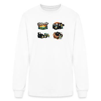 Sunset Shutter Vibe - Men's Long Sleeve T-Shirt - white - Front