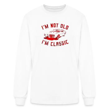Not Old, I'm Classic Car - Men's Long Sleeve T-Shirt - white - Front