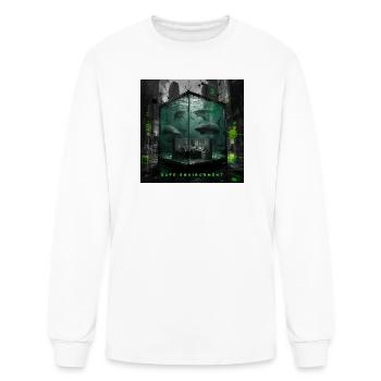 Safe Environment - Corporate Shark Tank Satire - Men's Long Sleeve T-Shirt - white - Front