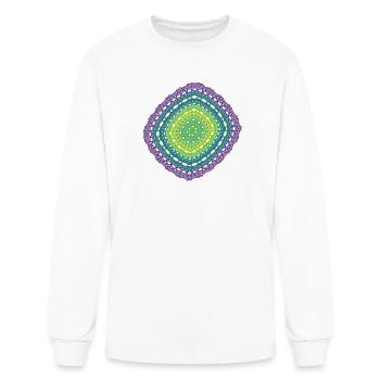 Emerald Resonance – Complex Dynamics - Men's Long Sleeve T-Shirt - white - Front