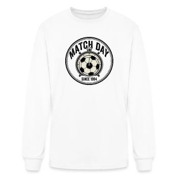Sorry I'm Late Extra Time Happened Funny Soccer  - Men's Long Sleeve T-Shirt - white - Front