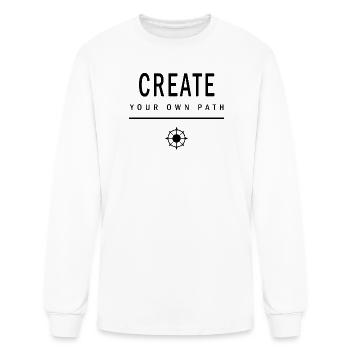 I cannot view the attached design - Men's Long Sleeve T-Shirt - white - Front