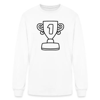 Trophy - Men's Long Sleeve T-Shirt - white - Front