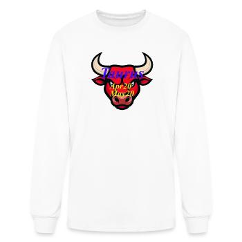Taurus Zodiac Sign Unique Elite Vintage Gift Tees - Men's Long Sleeve T-Shirt - white - Front