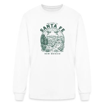 Welcome To Santa Fe New Mexico - Men's Long Sleeve T-Shirt - white - Front
