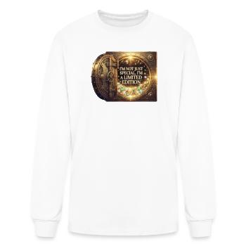 Limited Edition Treasure Vault - Men's Long Sleeve T-Shirt - white - Front