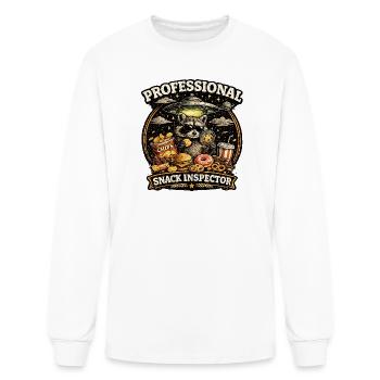Professional Snack Inspector - Men's Long Sleeve T-Shirt - white - Front