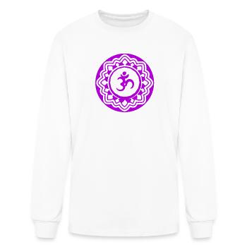 Crown Chakra - Sahasrara - Men's Long Sleeve T-Shirt - white - Front