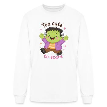 Too Cute To Scare Tiny Hug Monster - Men's Long Sleeve T-Shirt - white - Front