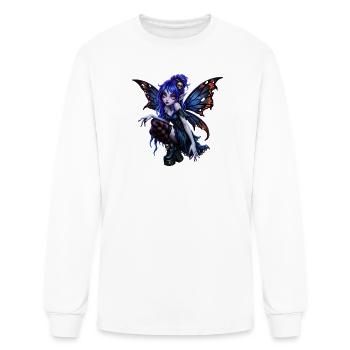 Gorgeous gothic fairy - Men's Long Sleeve T-Shirt - white - Front