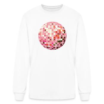 Disco  - Men's Long Sleeve T-Shirt - white - Front