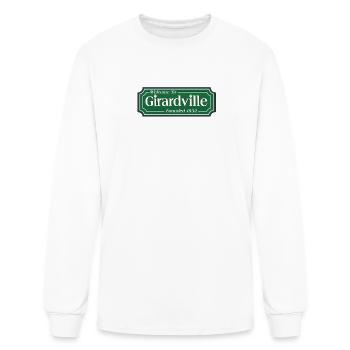 Girardville - T-shirt à manches longues Homme - blanc - Devant