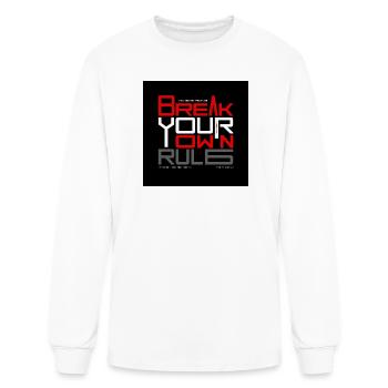 Break_the_limits-_Explosive_Action_Motivatt - Men's Long Sleeve T-Shirt - white - Front
