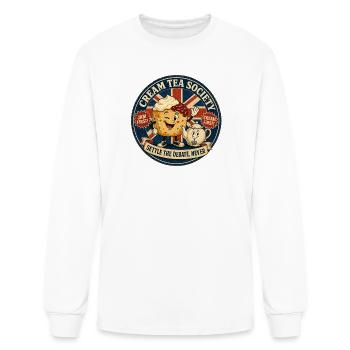 Cream Tea Society - Men's Long Sleeve T-Shirt - white - Front