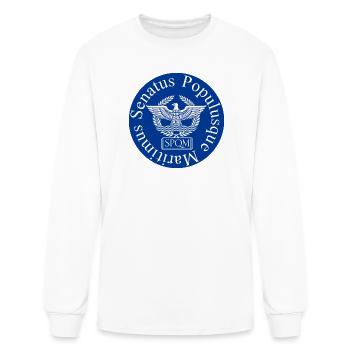 Empire of the Sea sigil - SPQM - Men's Long Sleeve T-Shirt - white - Front
