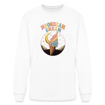 Moonbeam Cream Galaxy - Men's Long Sleeve T-Shirt - white - Front