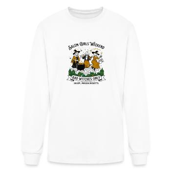 Bad Witches Only Salem Girls Weekend - Men's Long Sleeve T-Shirt - white - Front